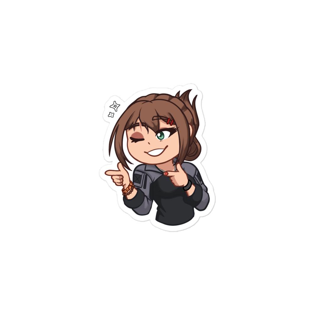 Oni chibi sticker
