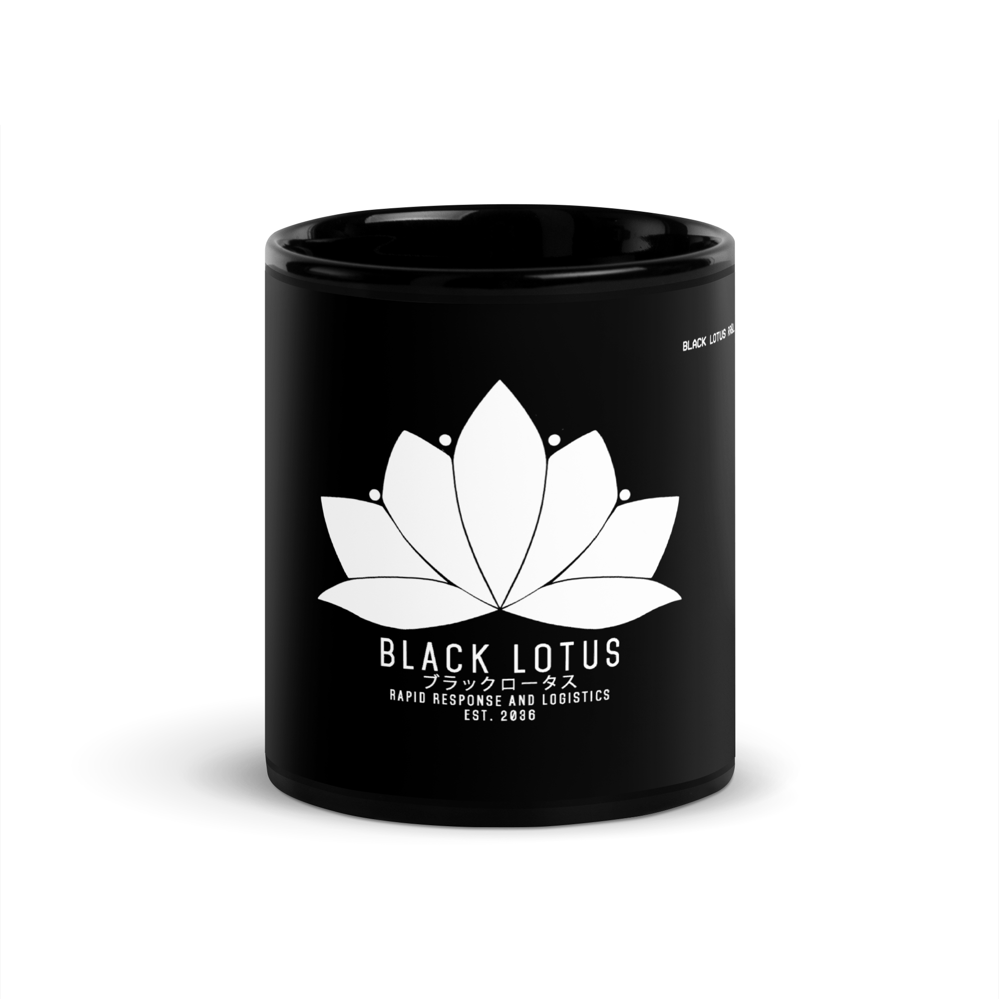 Black Lotus mug