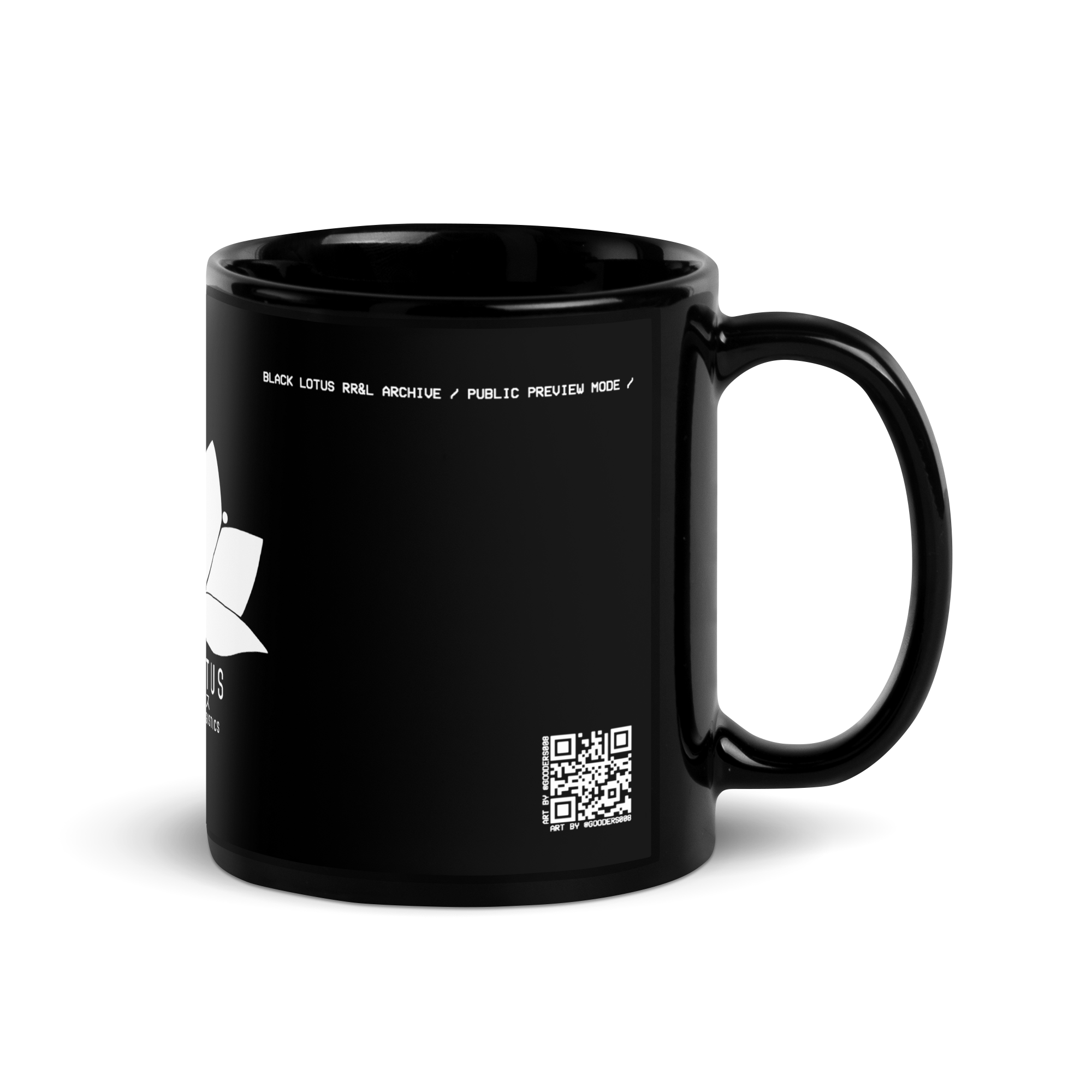 Black Lotus mug