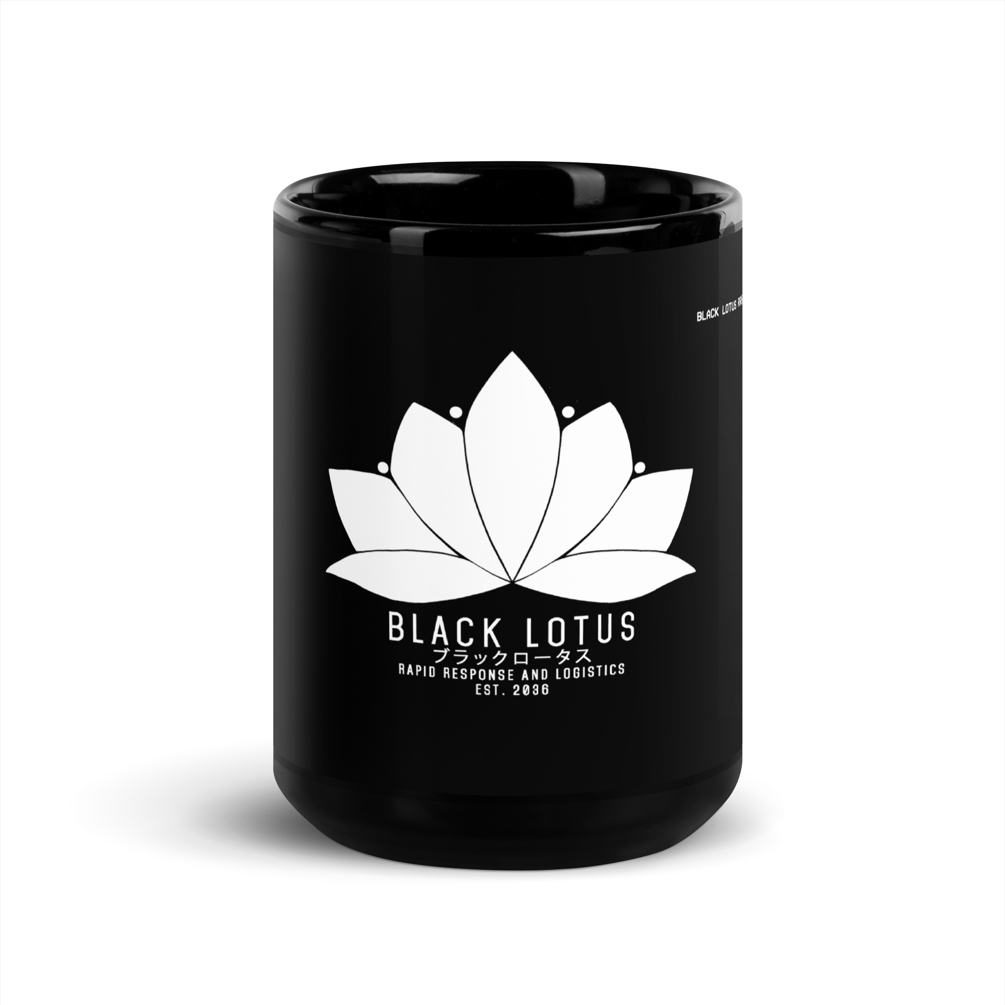 Black Lotus mug