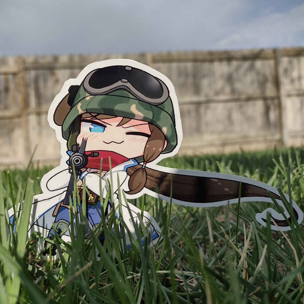 Virginia Chibi stickers