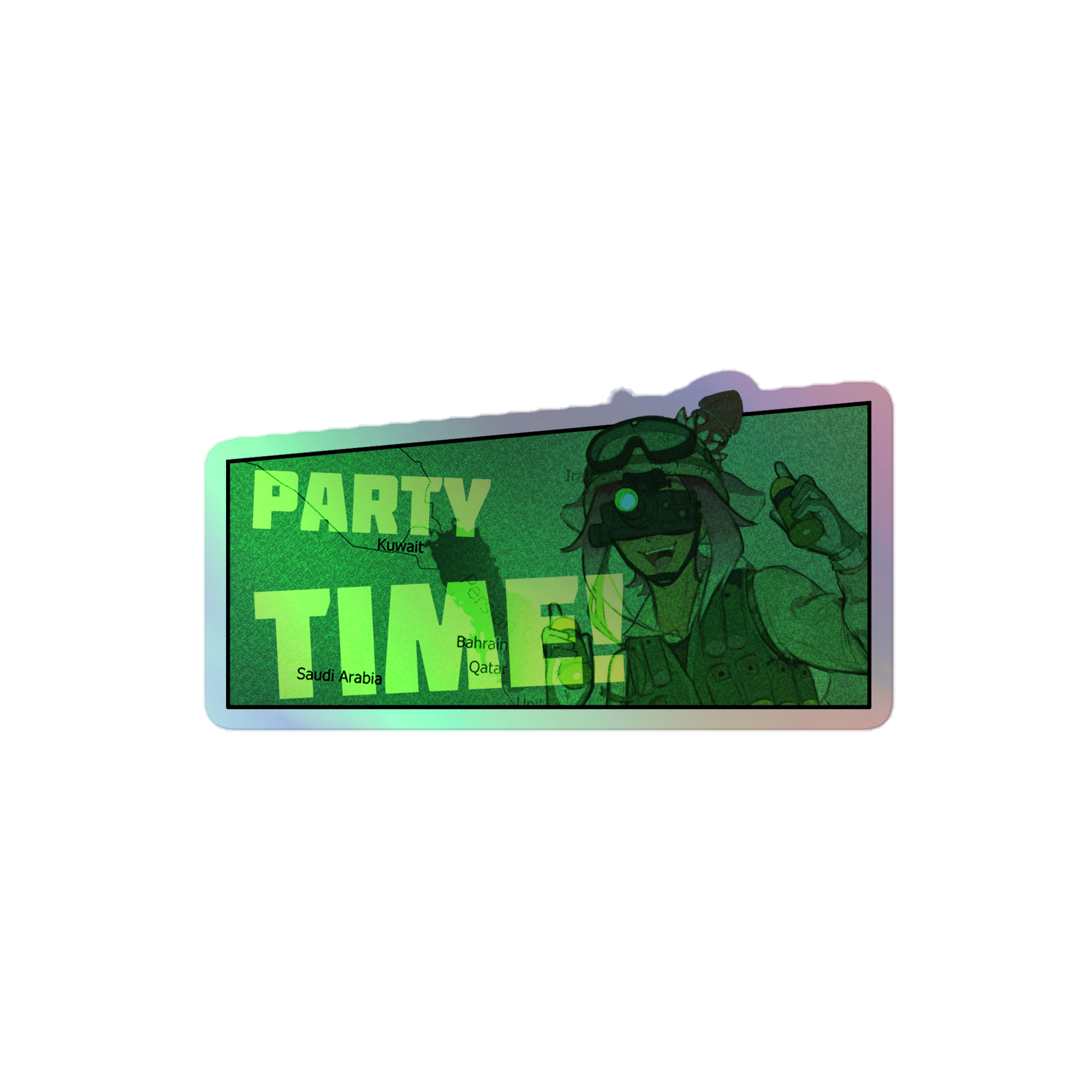 Party Poppers! holo design