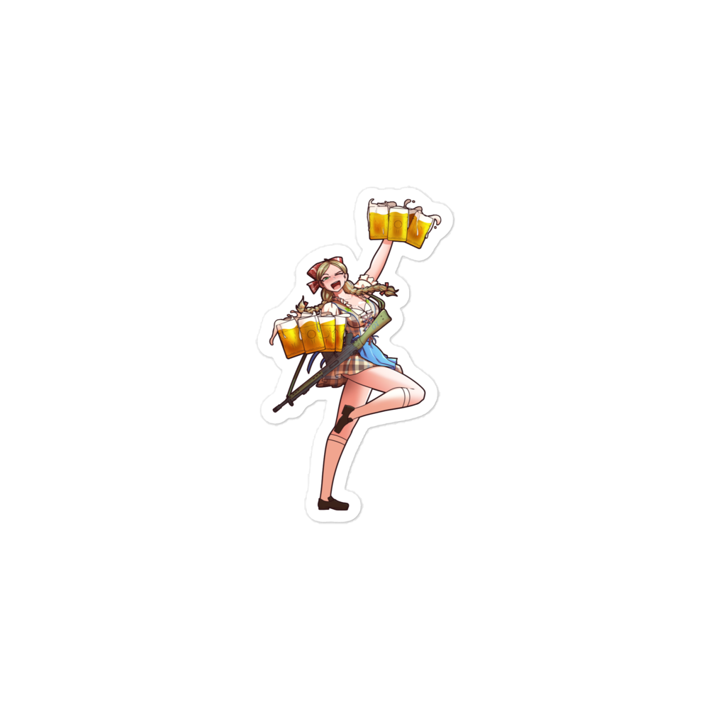 G3 Kellnerin sticker