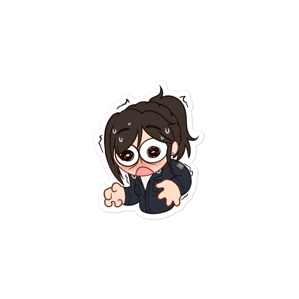 Soda panic sticker