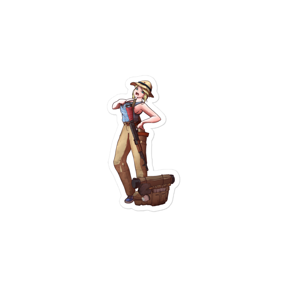 VDV Girl sticker