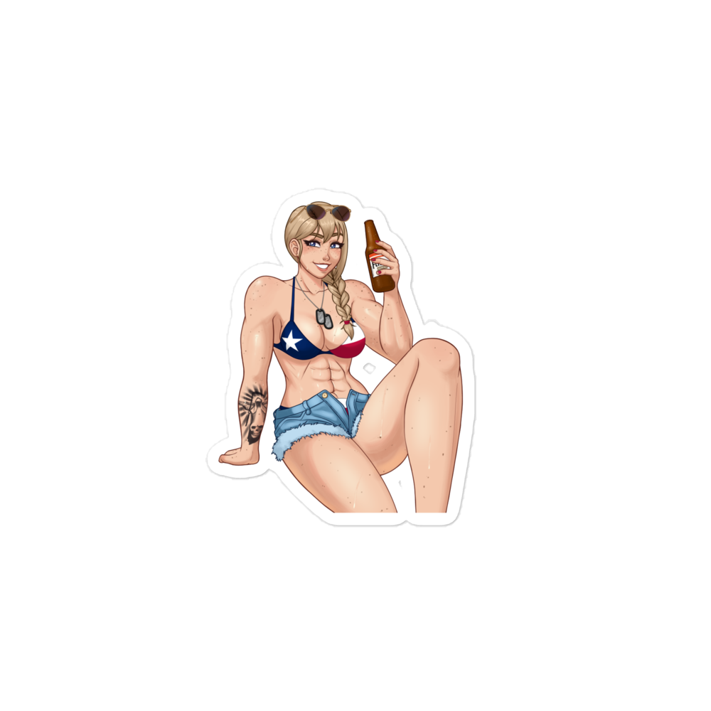 JD beach skin sticker