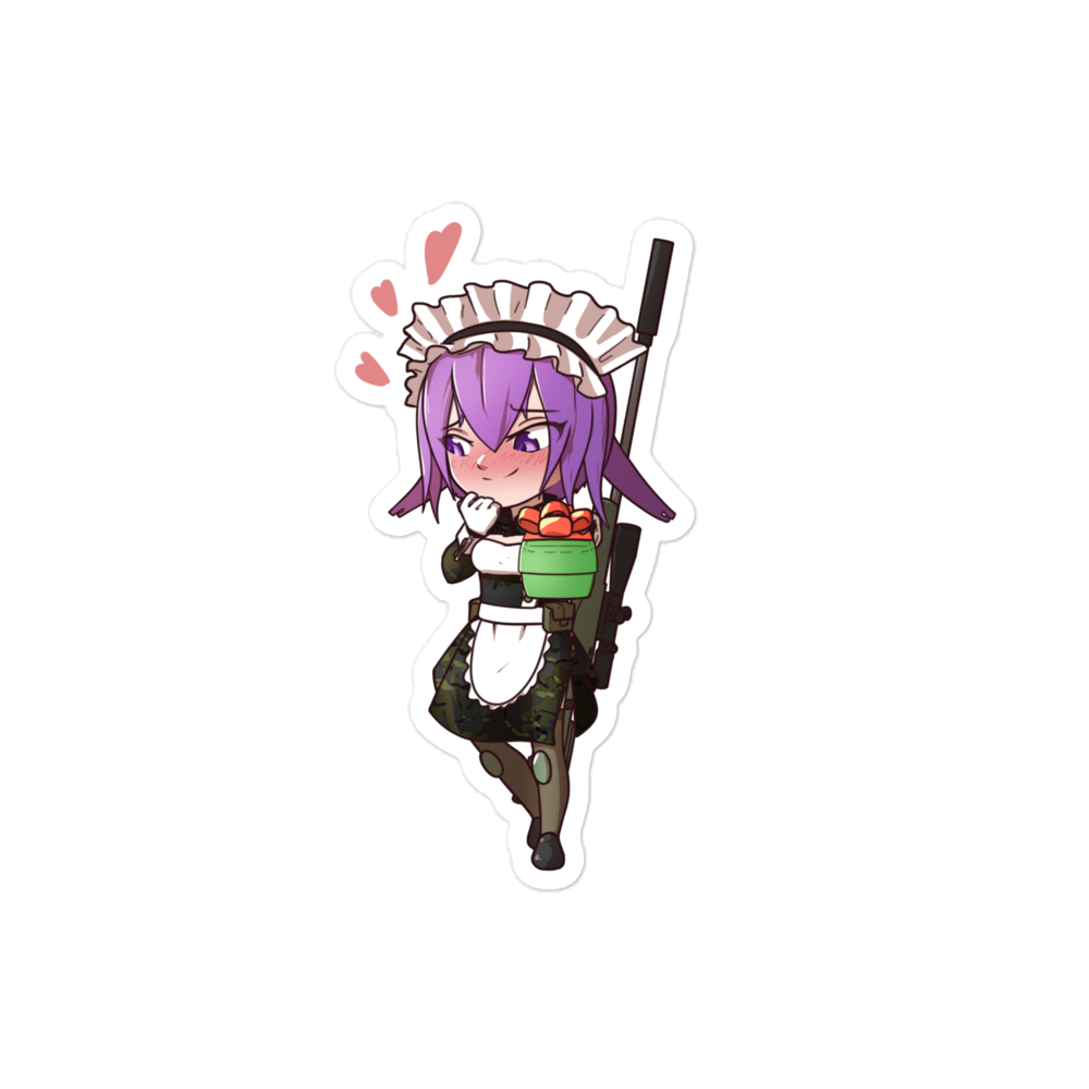 Chibi Hana Valentine sticker
