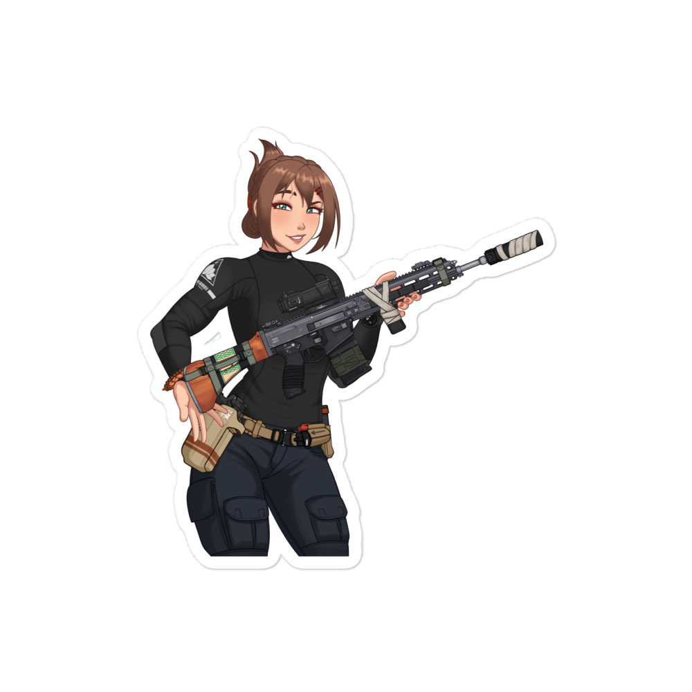 Oni sticker - wetsuit