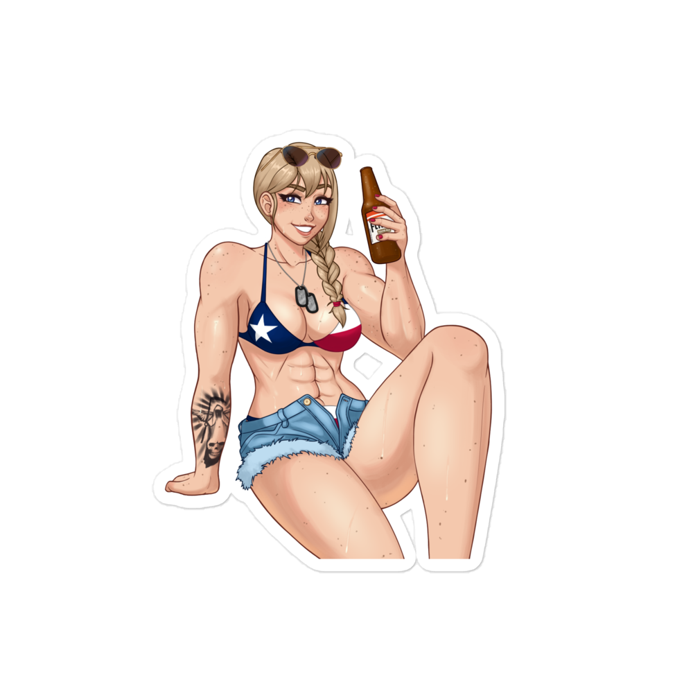 JD beach skin sticker