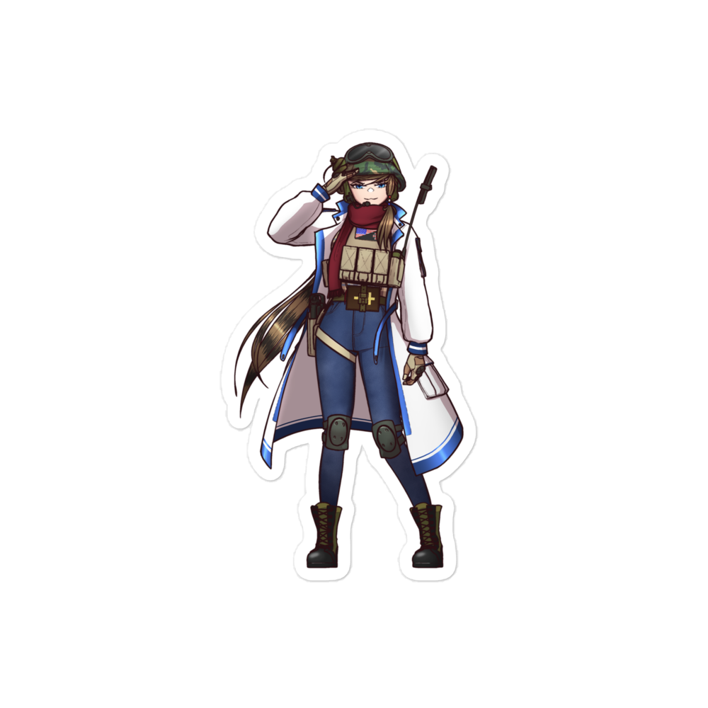 Virginia Baker sticker