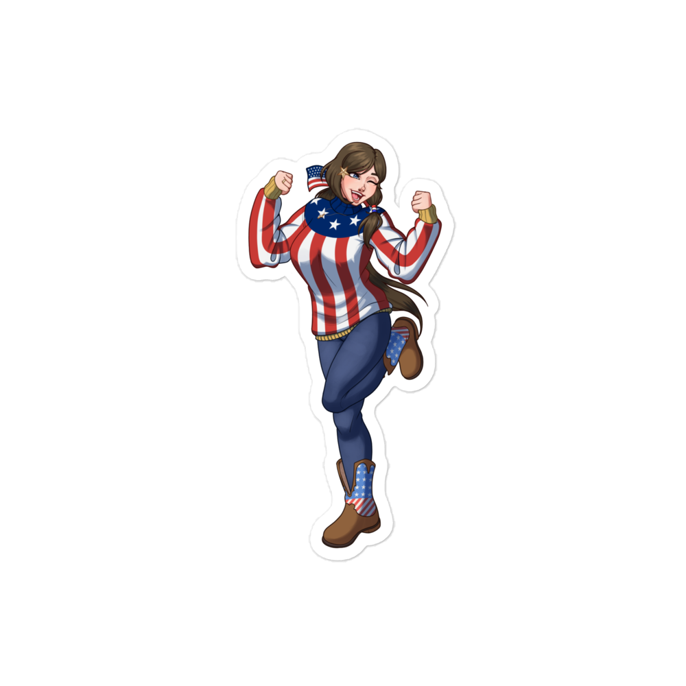 Virginia Baker sticker