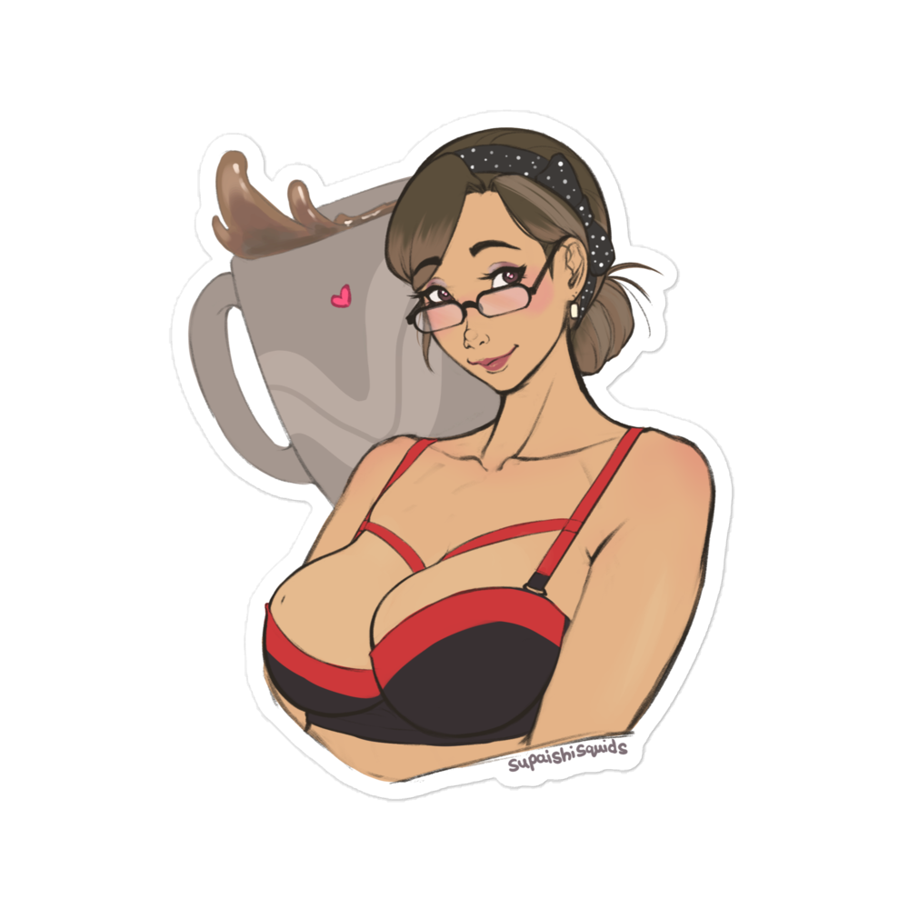 Joleeya Afterhours sticker - red