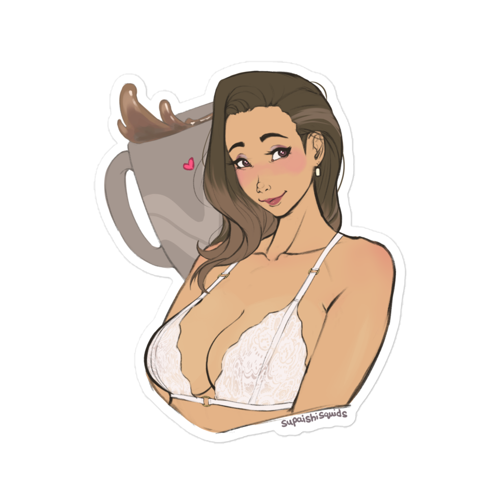 Joleeya Afterhours sticker - white