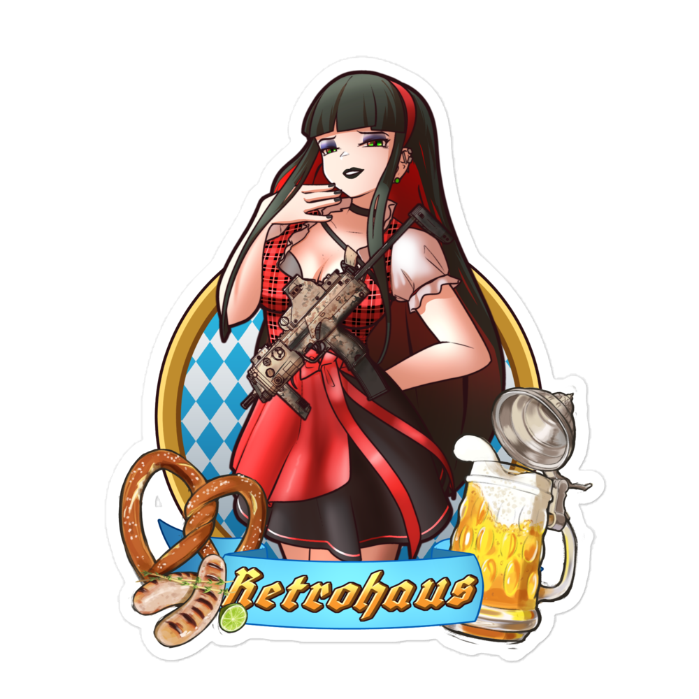 MP7 Kellnerin sticker