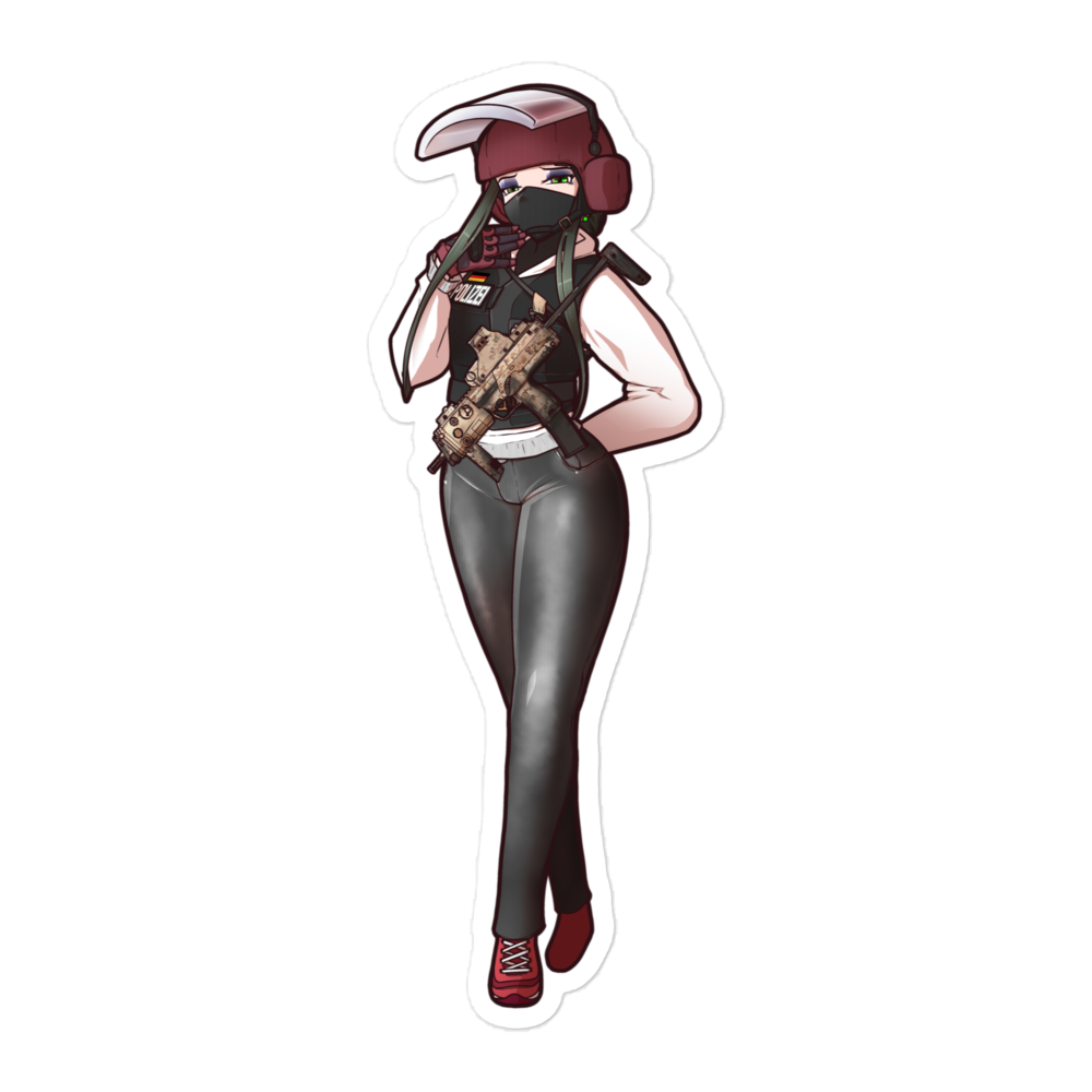MP7 Kellnerin sticker
