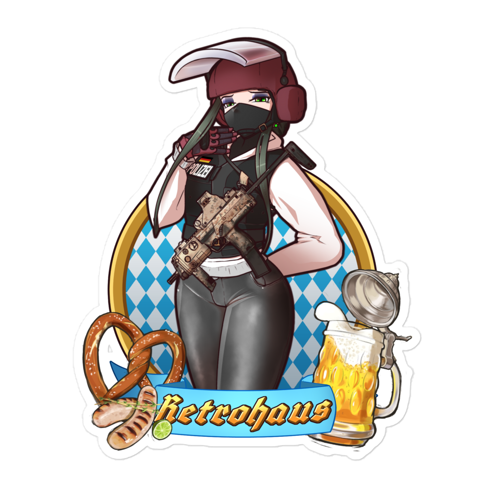 MP7 Kellnerin sticker