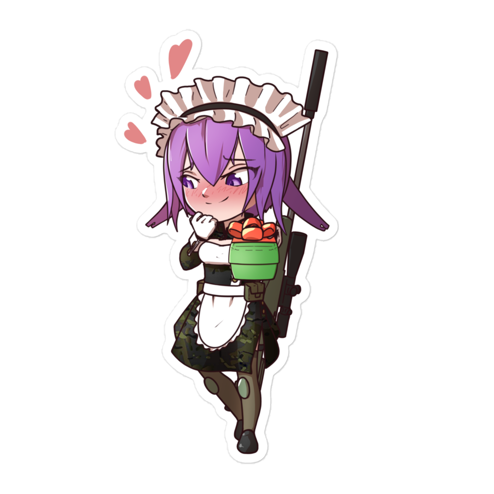 Chibi Hana Valentine sticker
