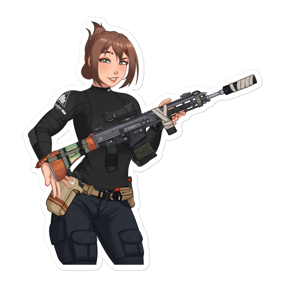 Oni sticker - wetsuit