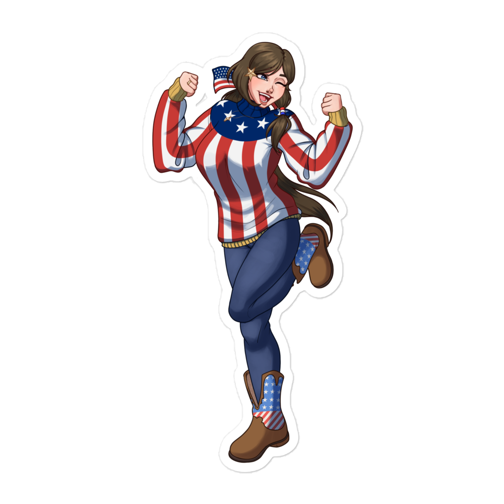 Virginia Baker sticker