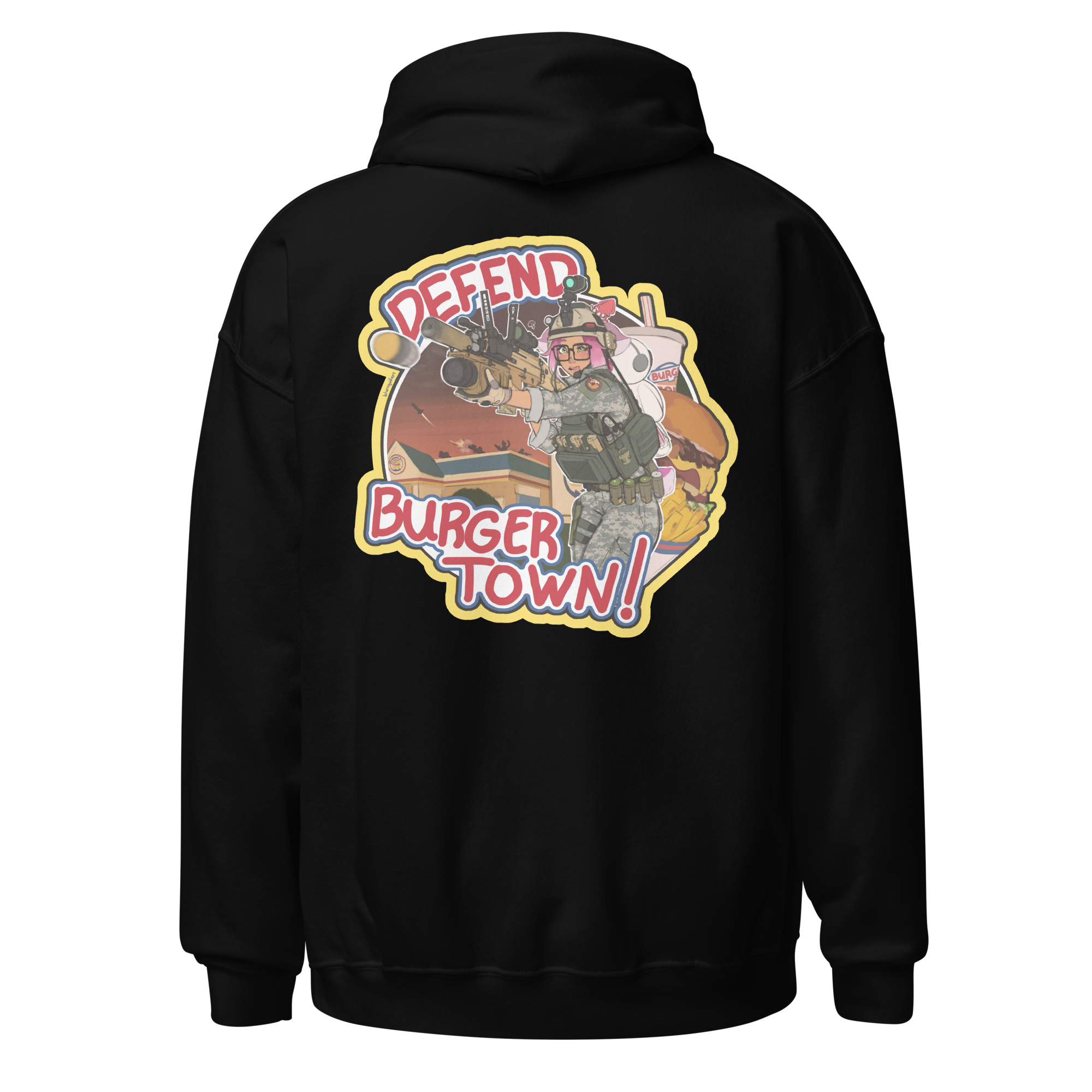 Fast Food Defender hoodie