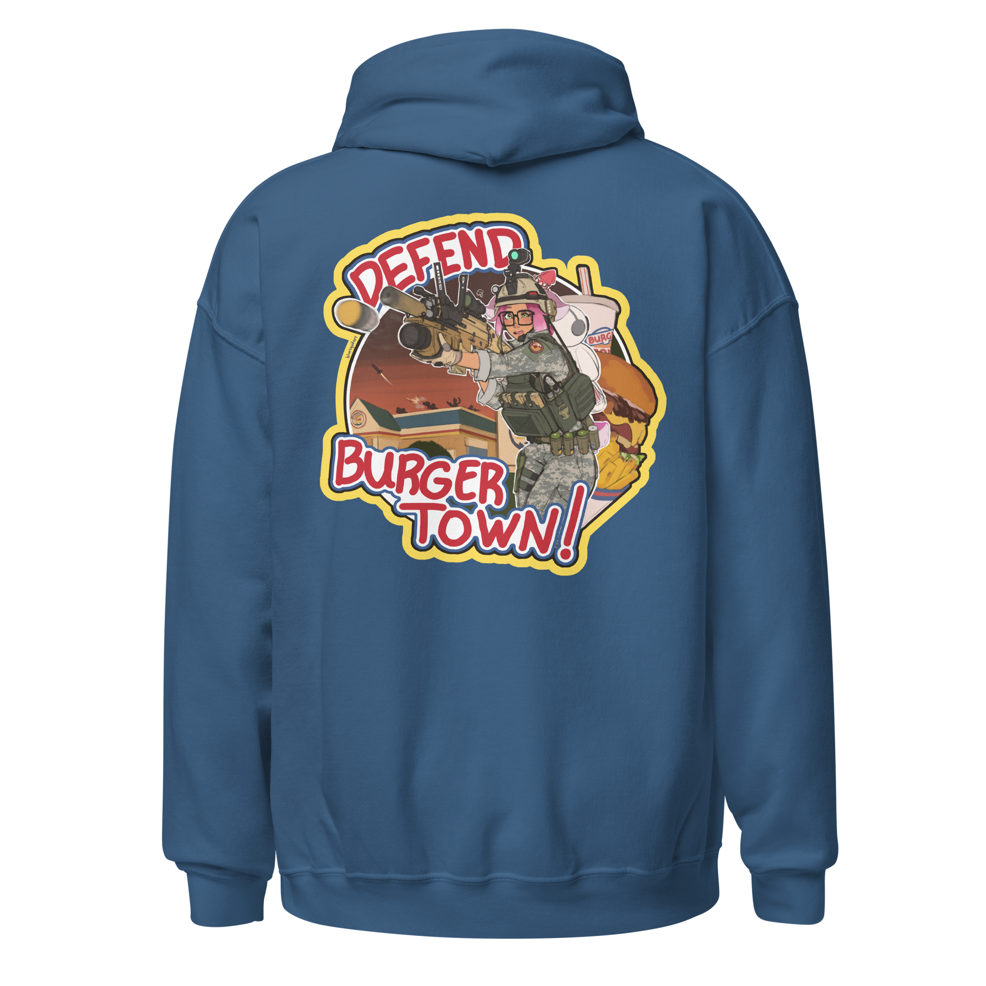 Fast Food Defender hoodie