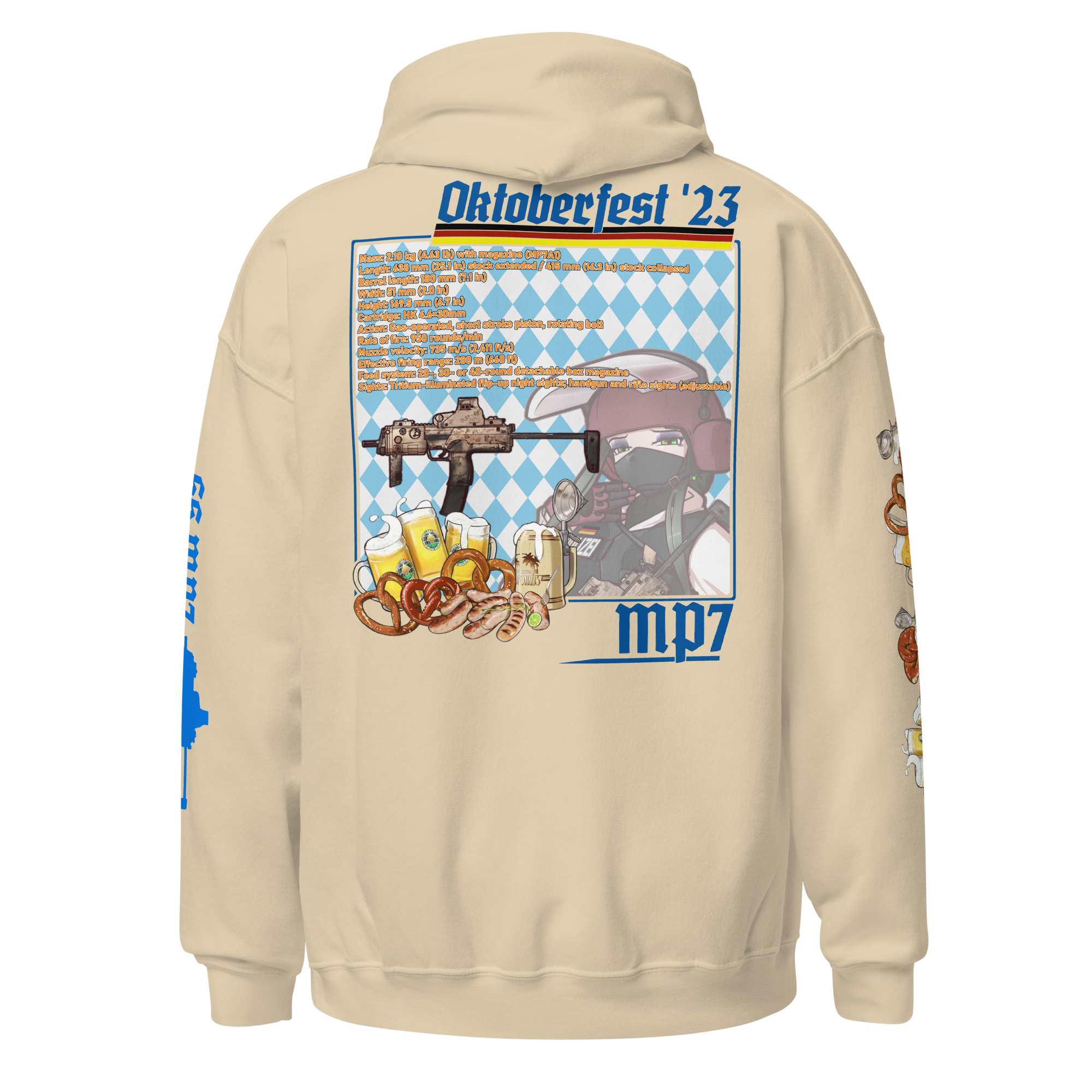 MP7 Kellnerin hoodie - Polizei