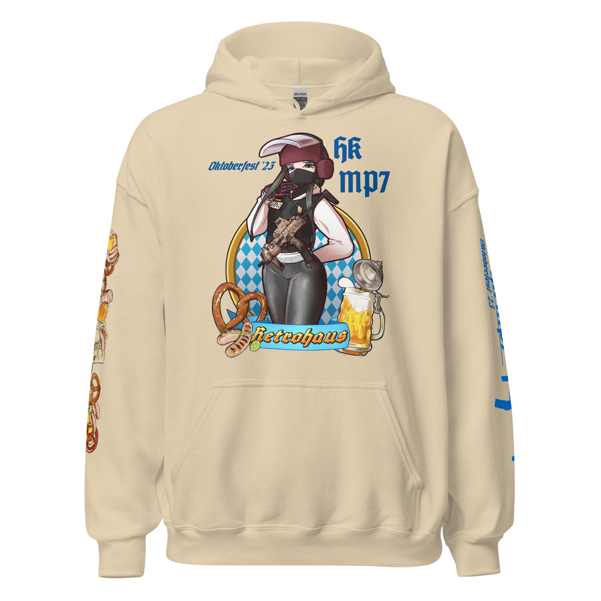 MP7 Kellnerin hoodie - Polizei