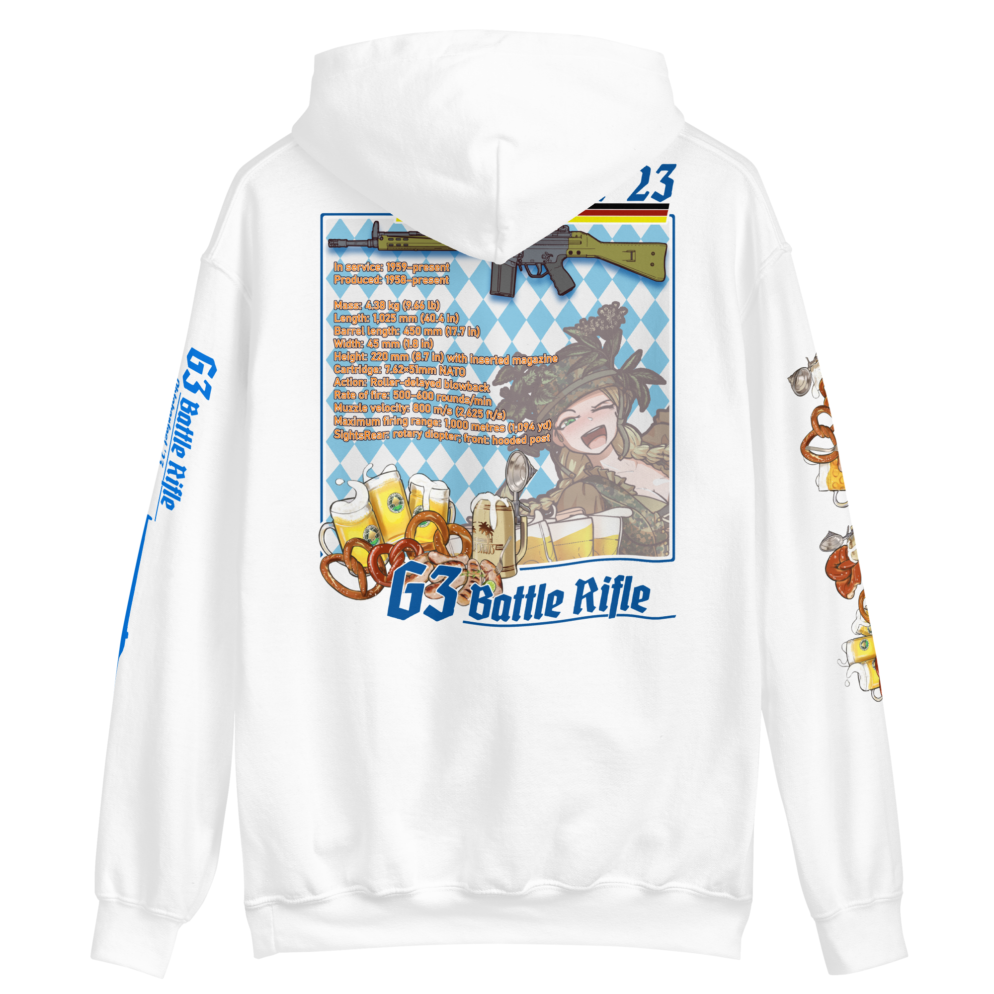 G3 Kellnerin full hoodie - Tactical