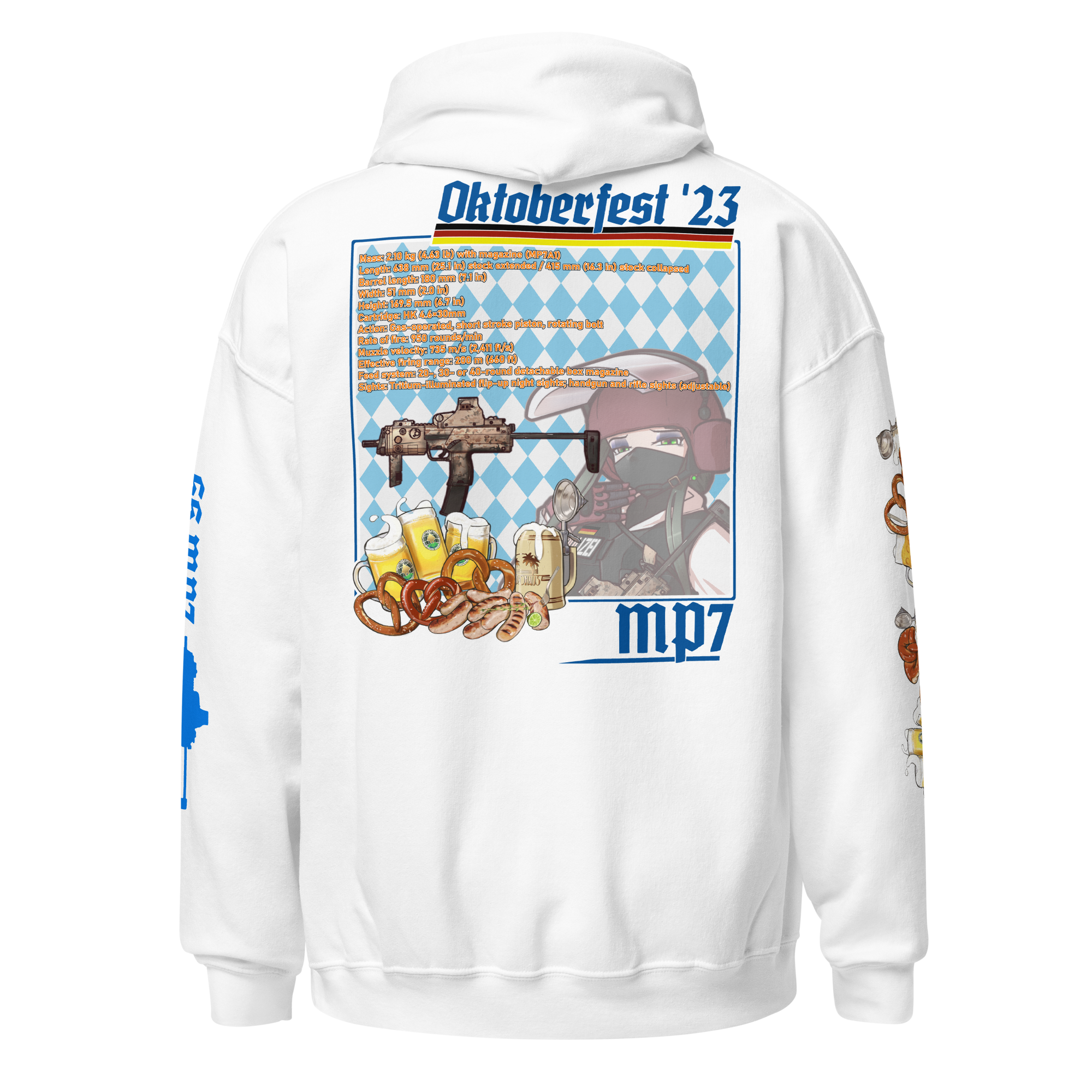MP7 Kellnerin hoodie - Polizei