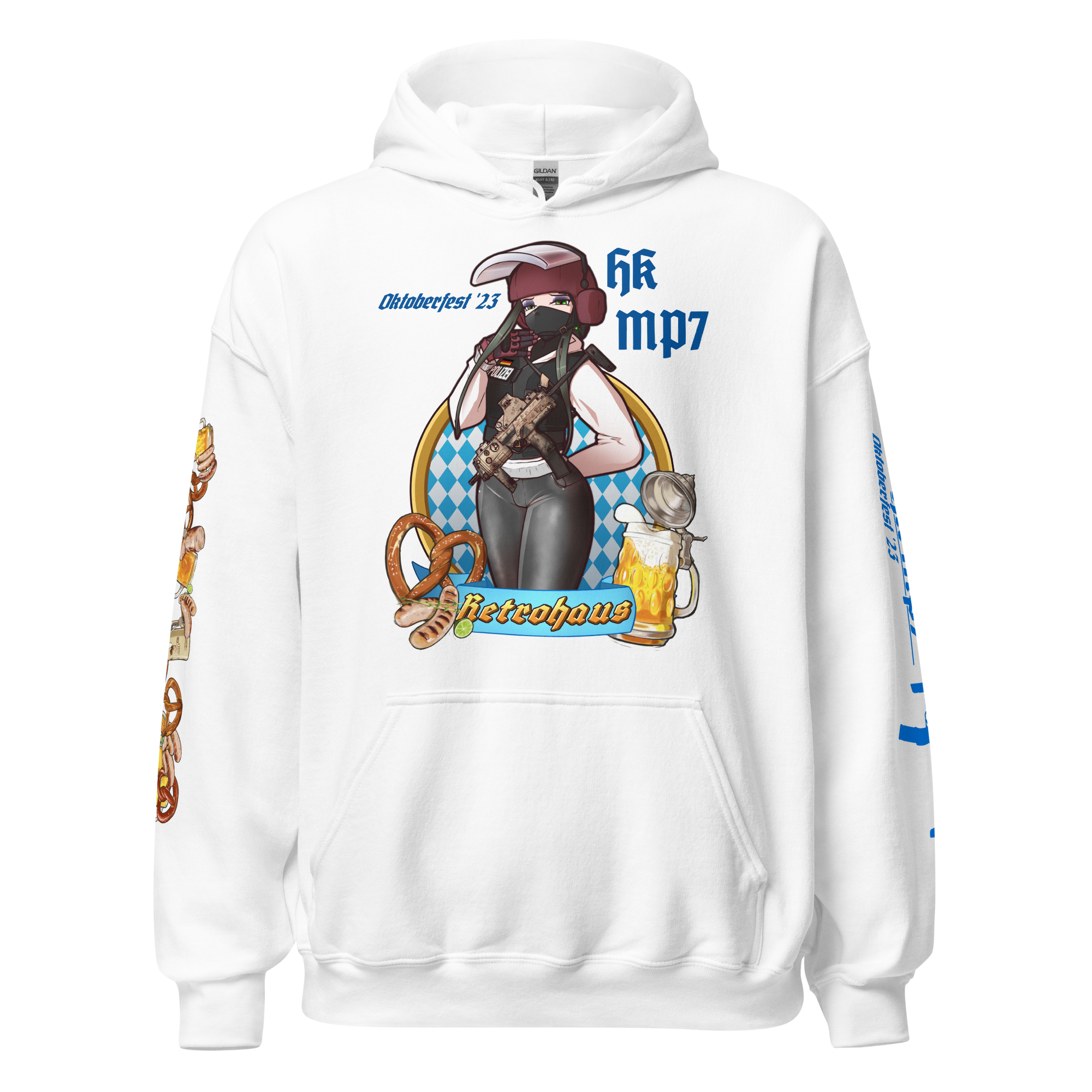 MP7 Kellnerin hoodie - Polizei