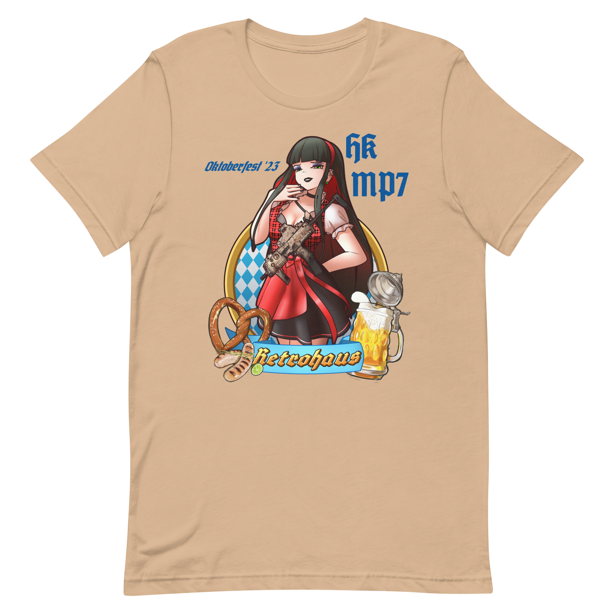 MP7 Kellnerin shirt