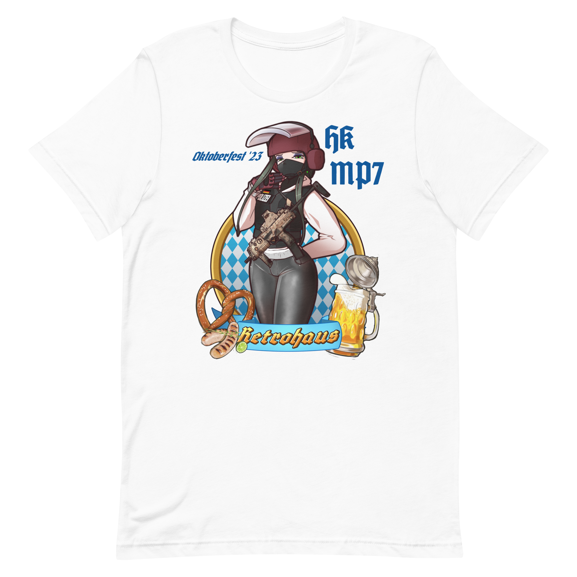 MP7 Kellnerin shirt - Polizei