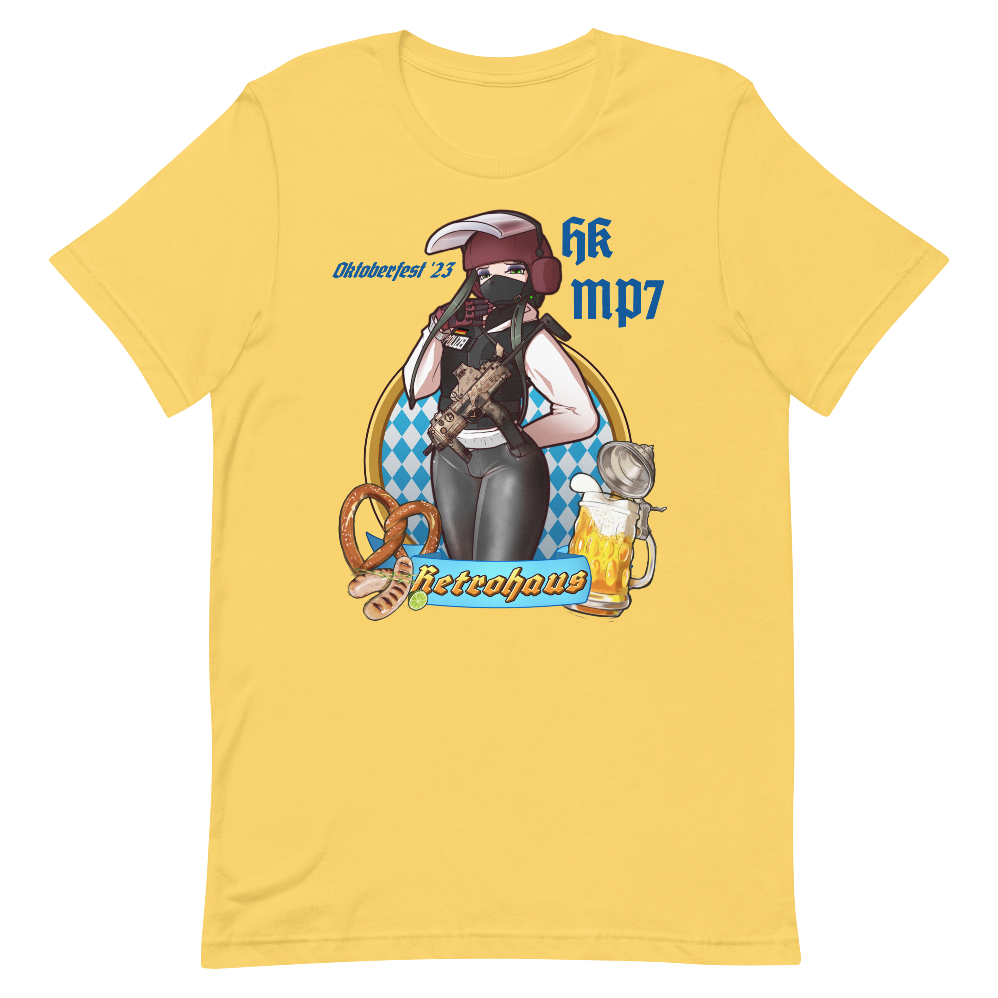 MP7 Kellnerin shirt - Polizei