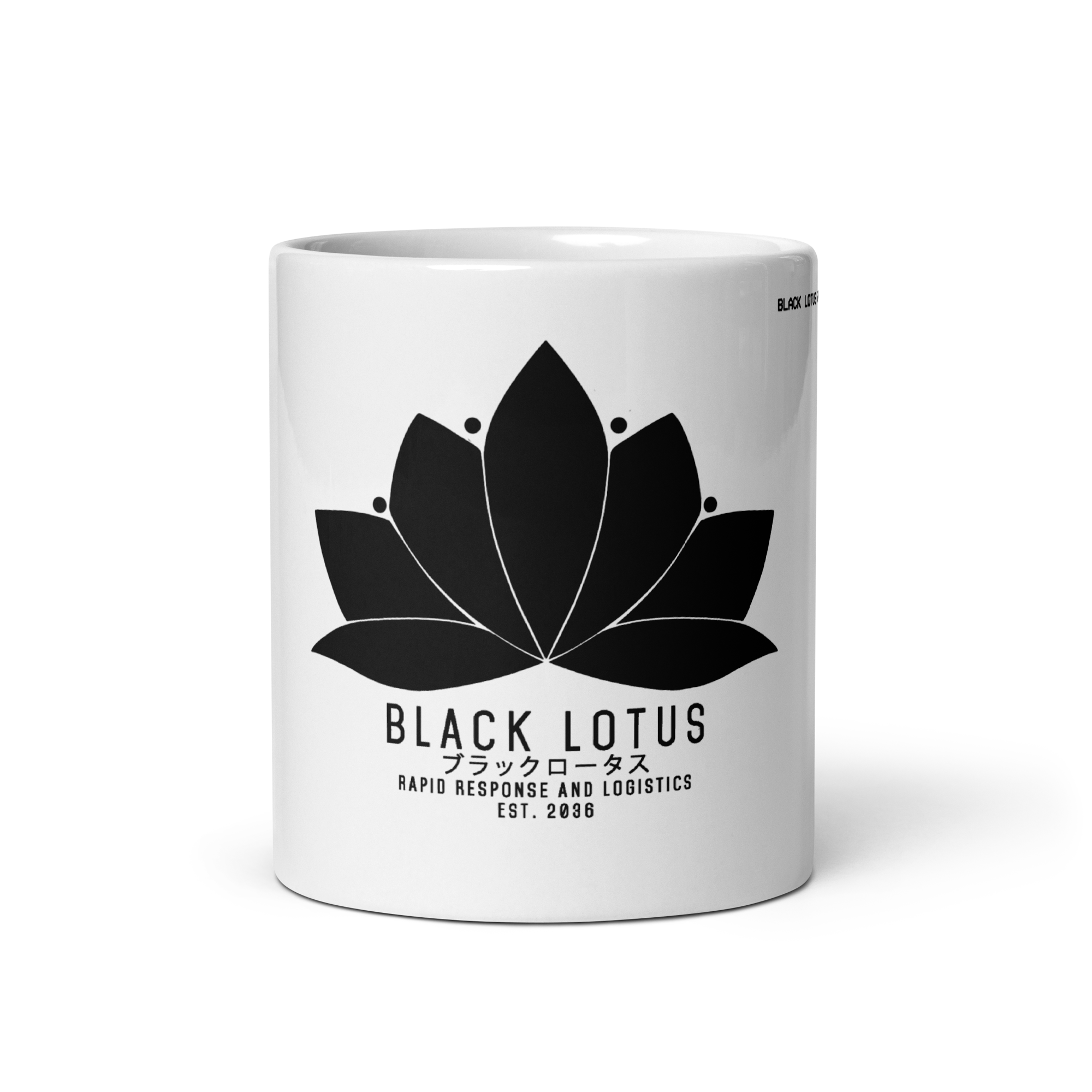 Black Lotus mug