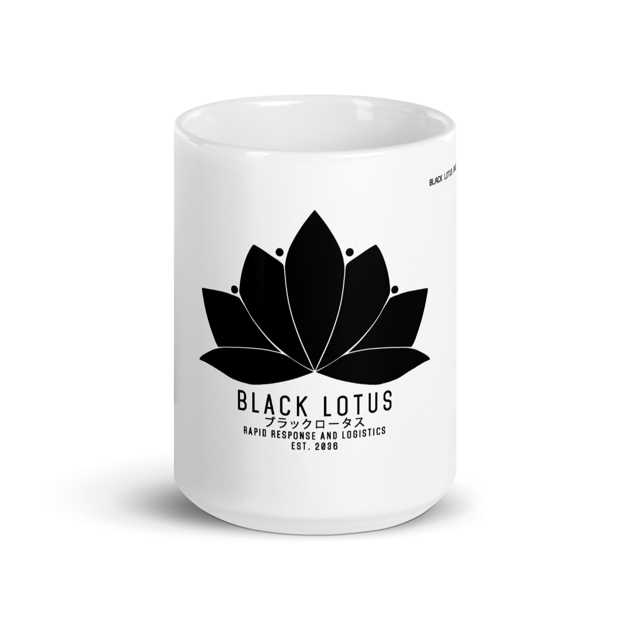 Black Lotus mug
