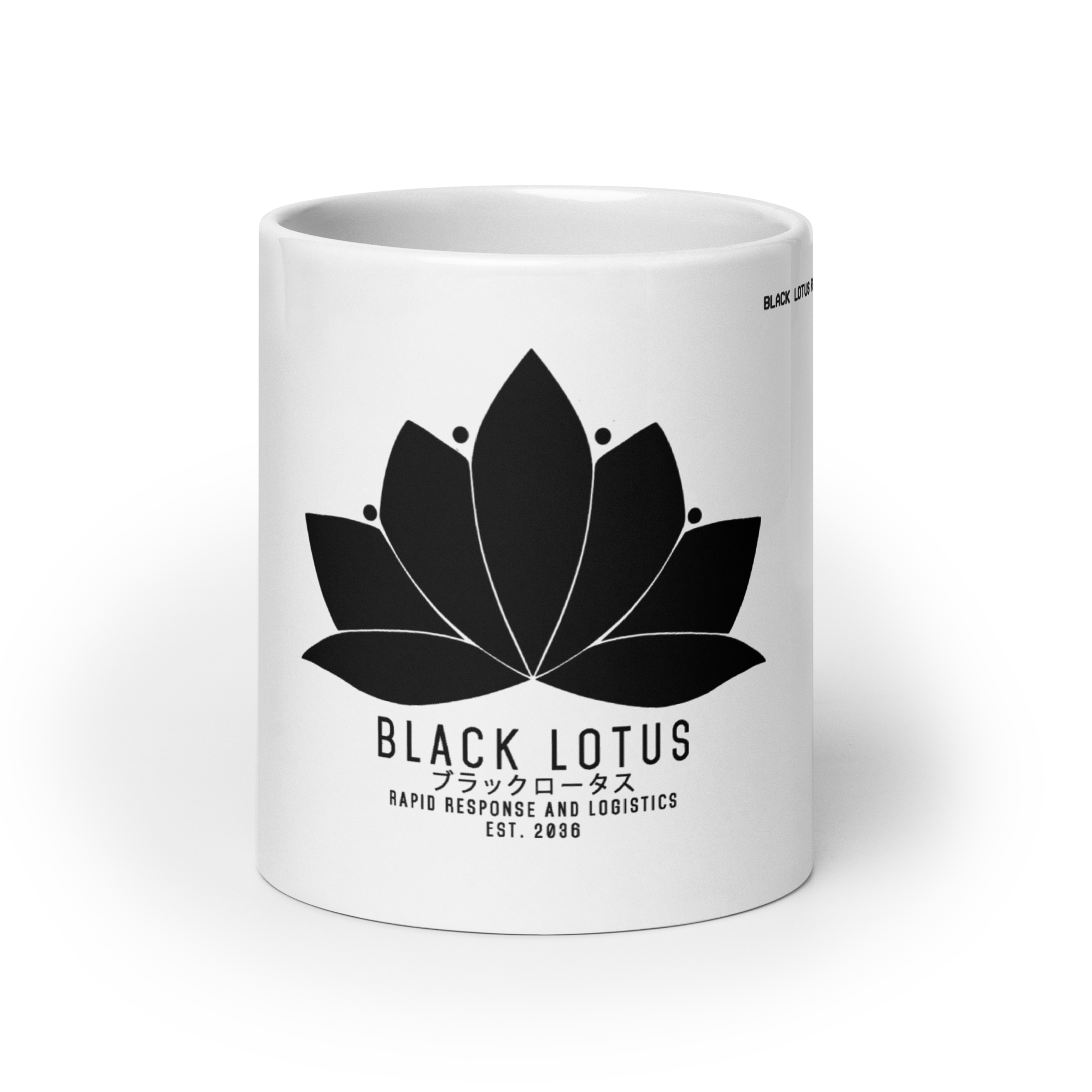 Black Lotus mug
