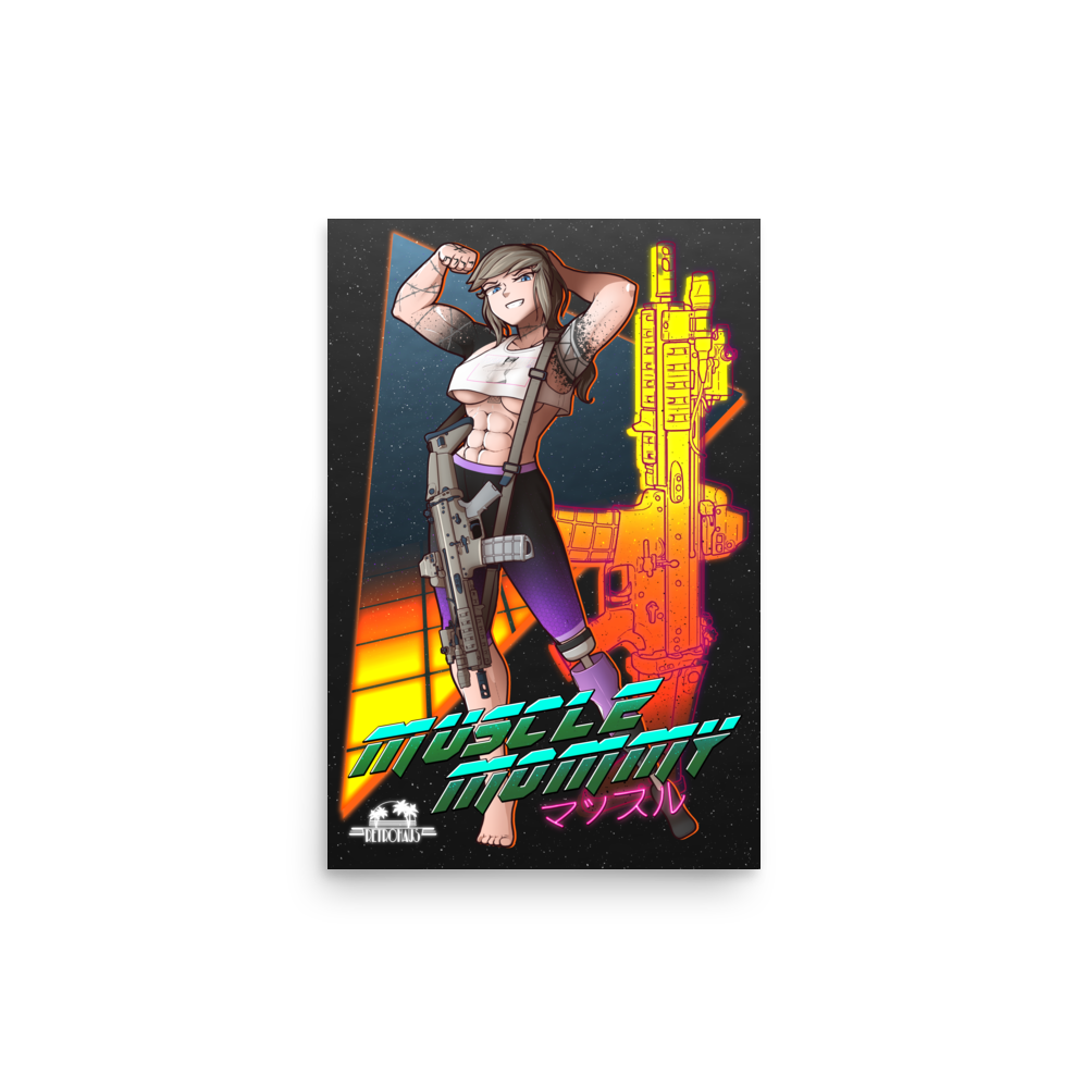 Muscle Mommy print