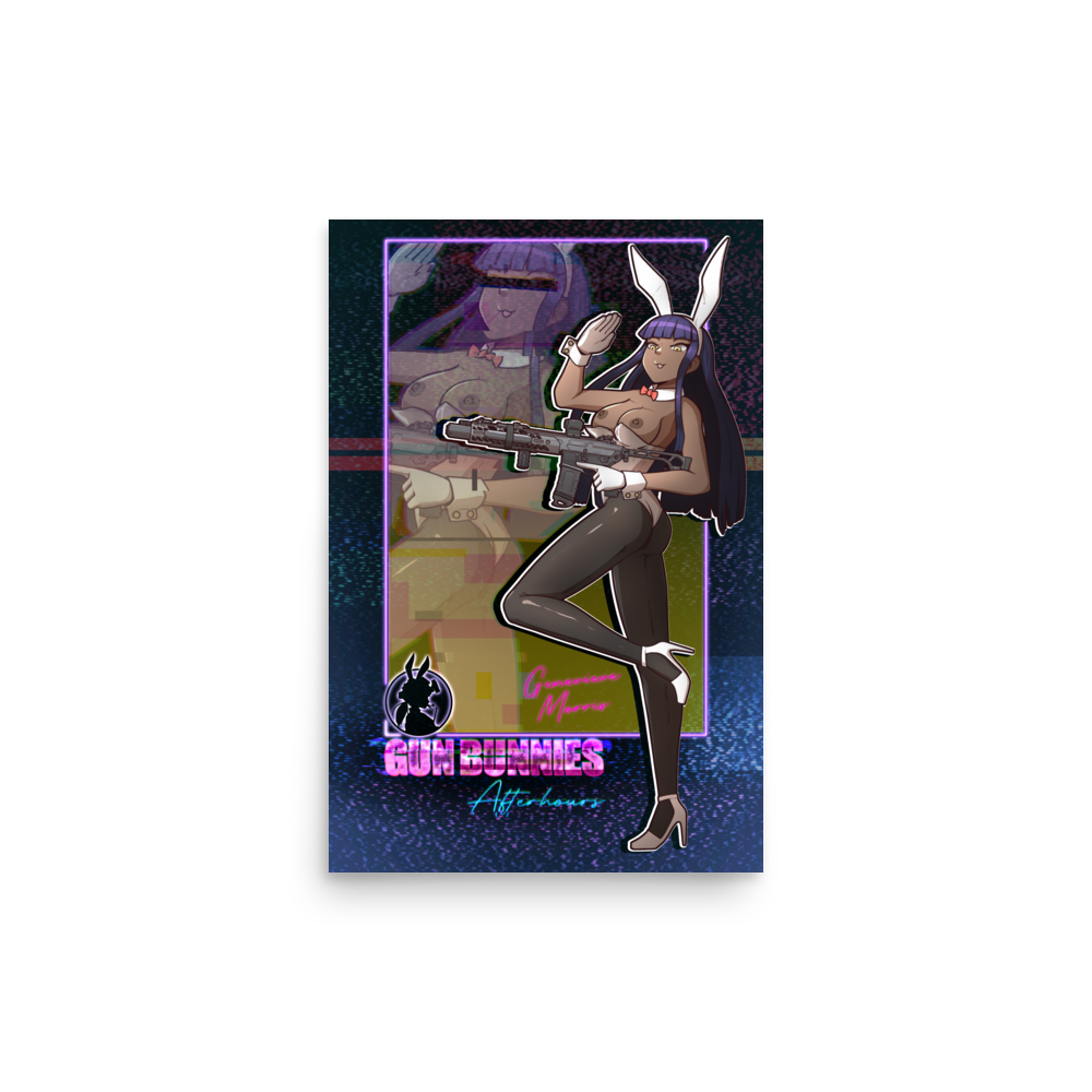 Gun Bunny Afterhours Genevieve print