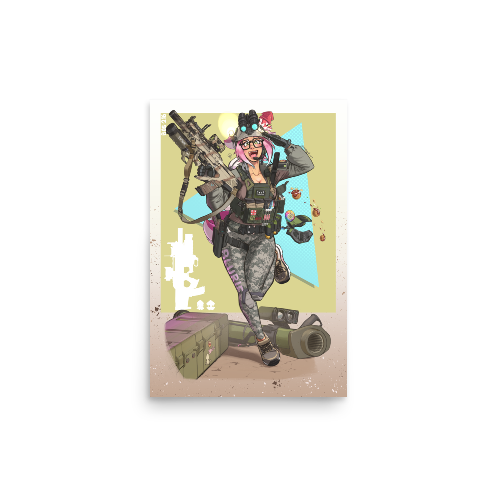 Tactical Blurie print