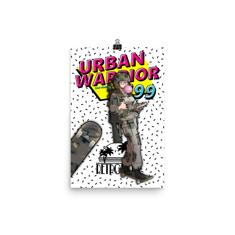 Urban Warrior print