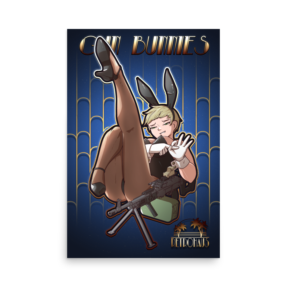 Gun Bunny Dima print