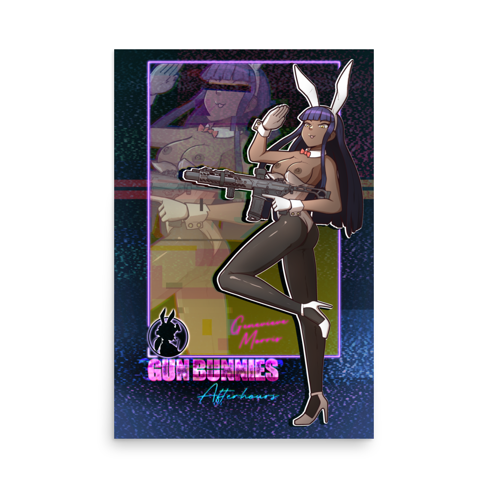 Gun Bunny Afterhours Genevieve print