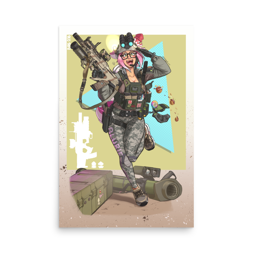 Tactical Blurie print
