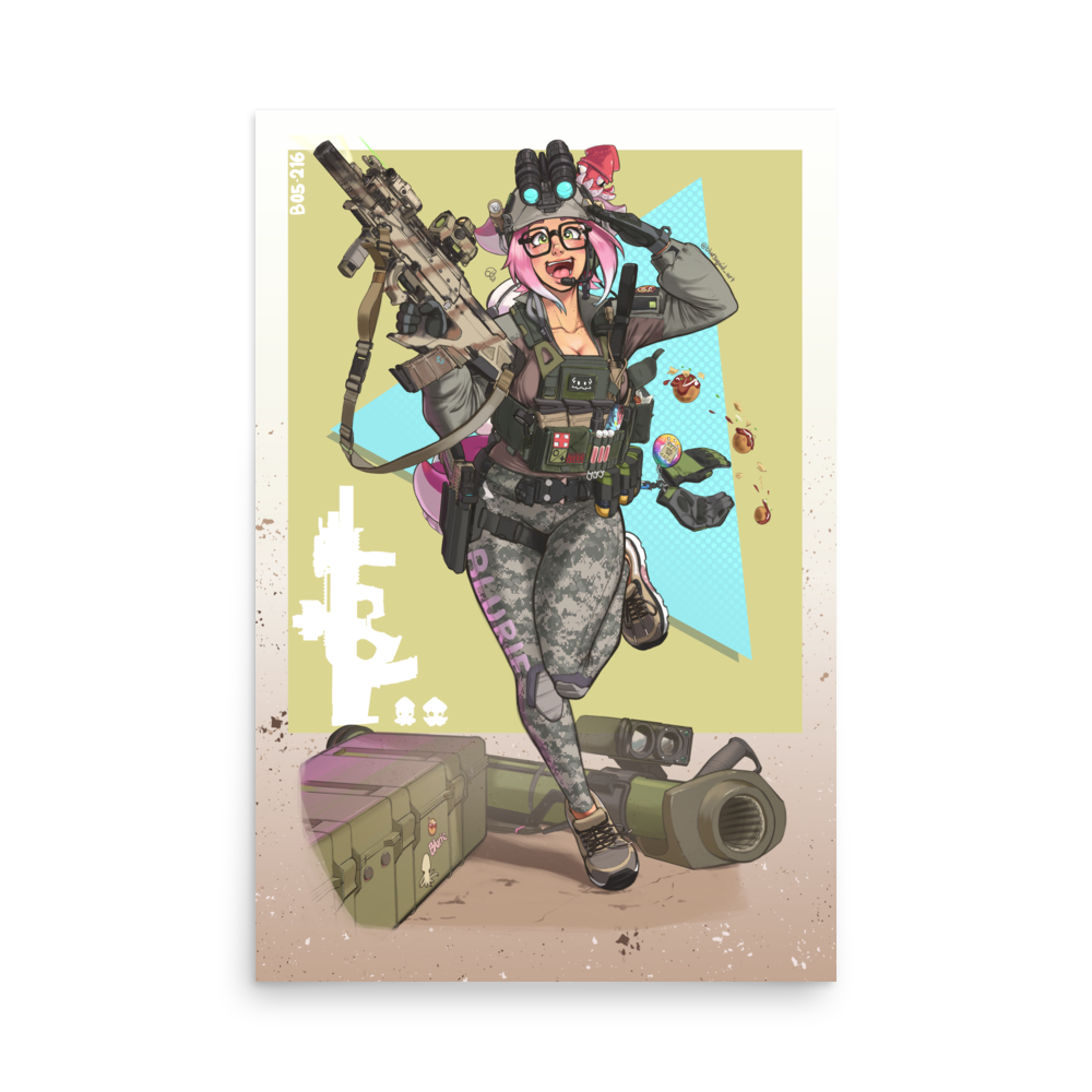 Tactical Blurie print