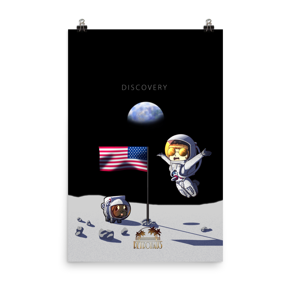 Astronaut print