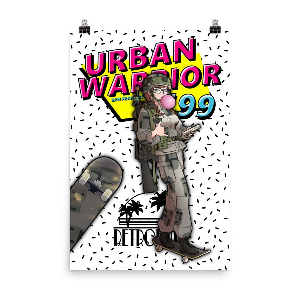 Urban Warrior print