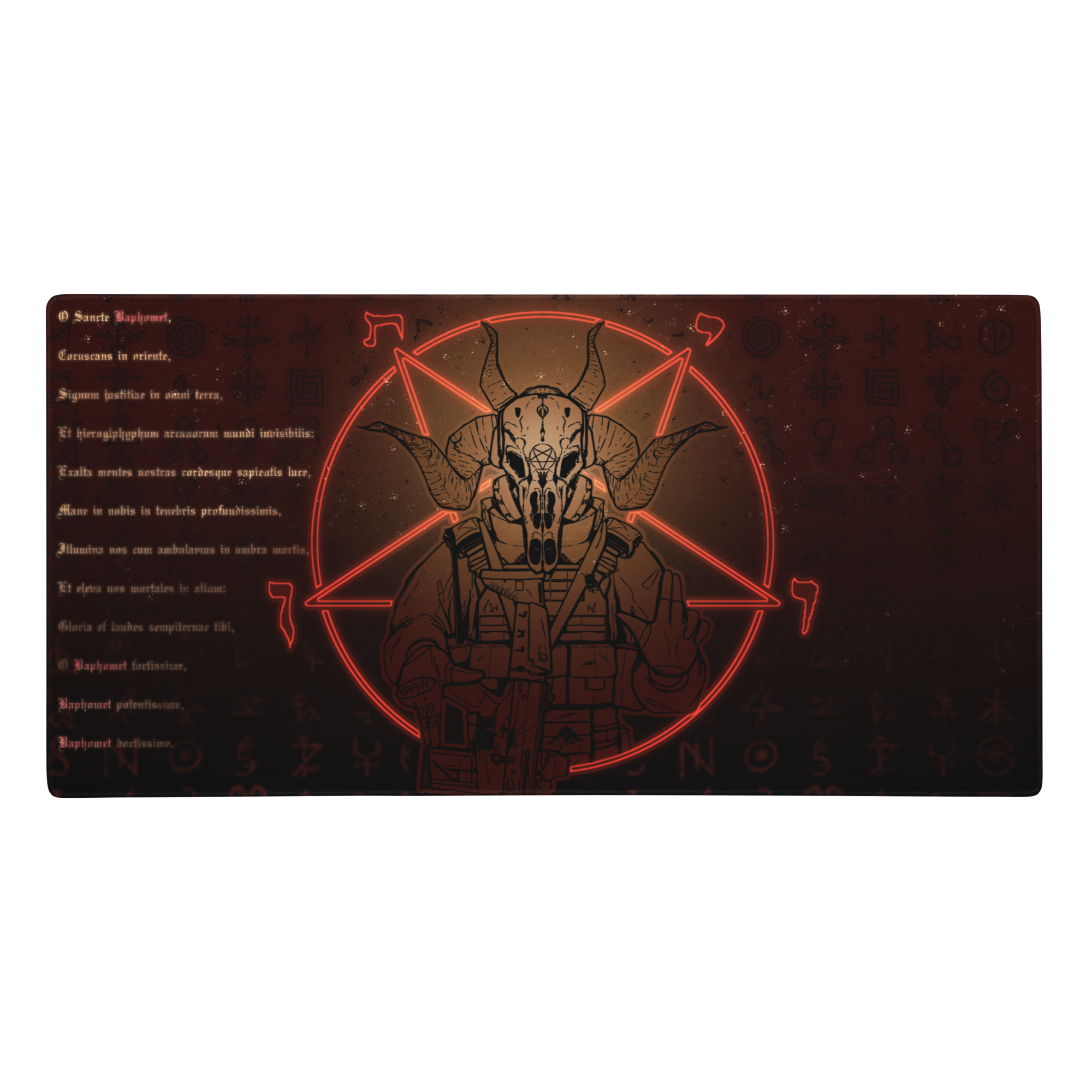 Baphomet mousepad