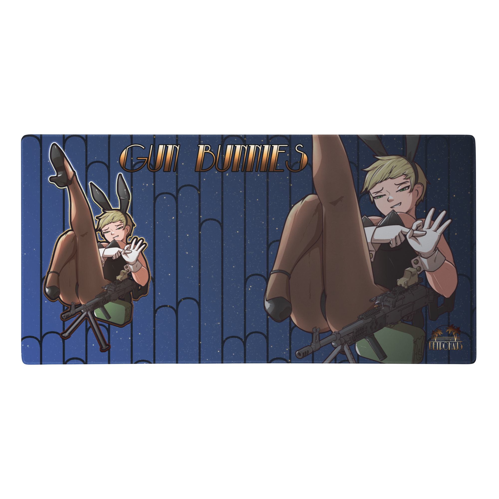 Gun Bunny Dima mousepad