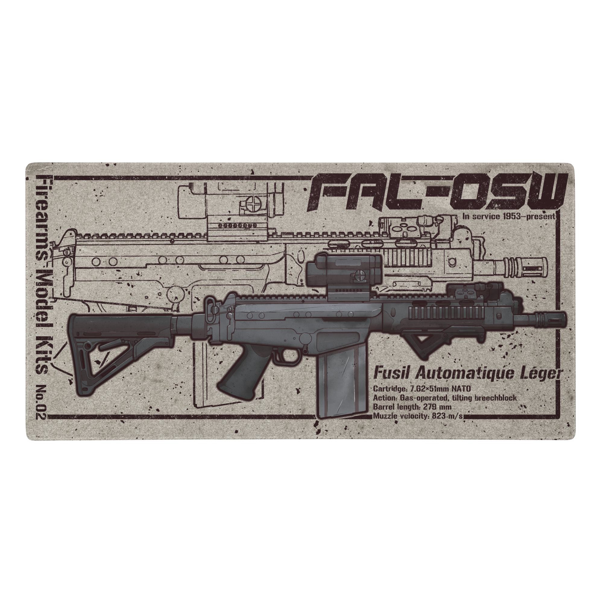 FAL OSW mousepad