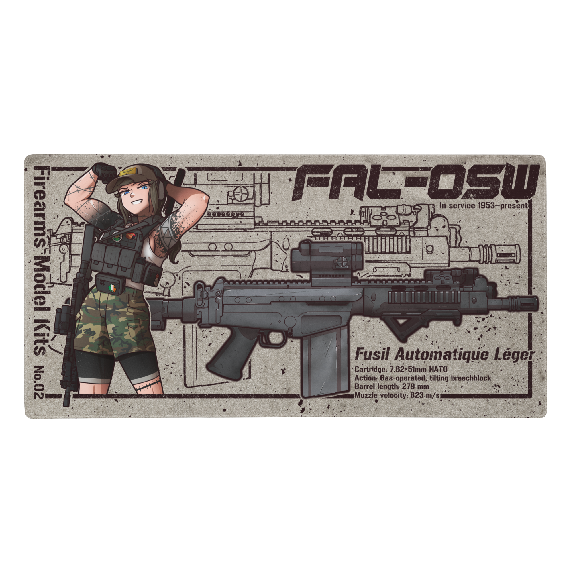 FAL OSW mousepad